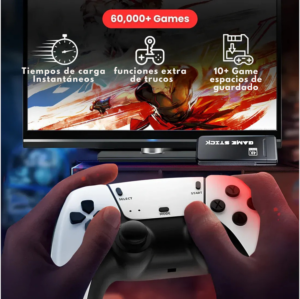 Consola Retro de +60.000 Juegos! 🎮 ¡Vuelve a vivir tu infancia con la